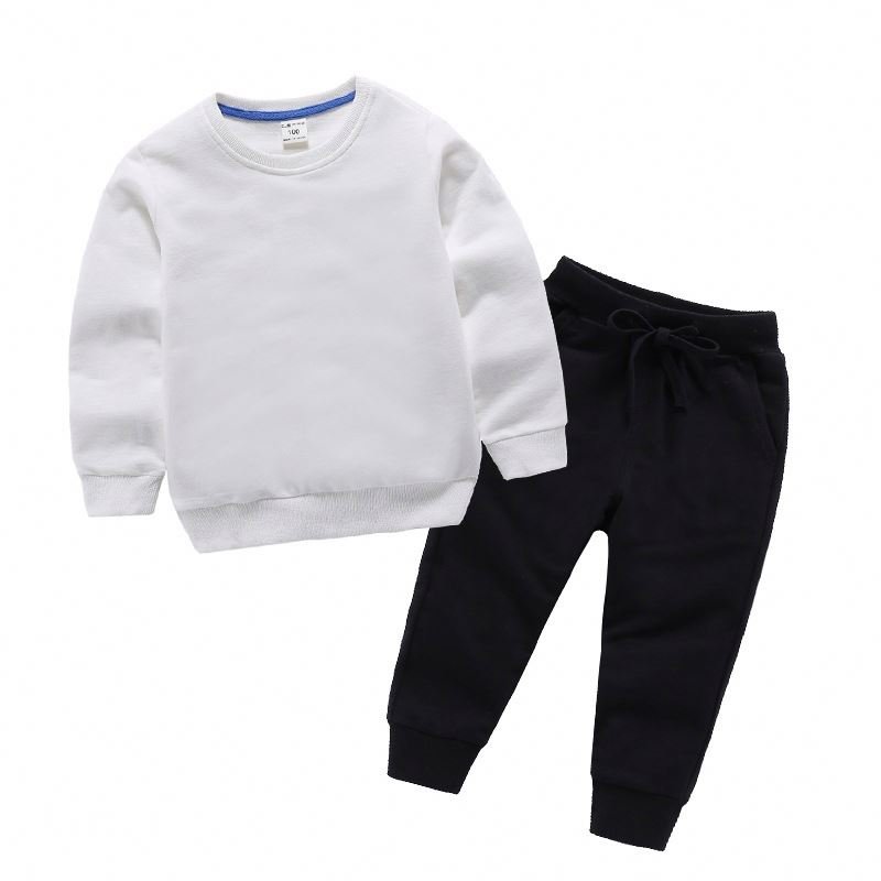 Kids Baby Hoodies Sweater 2 piece Set Long Pants High quality O-neck Hot Sale Autumn Newborn Baby Boy Girls Clothing Suits
