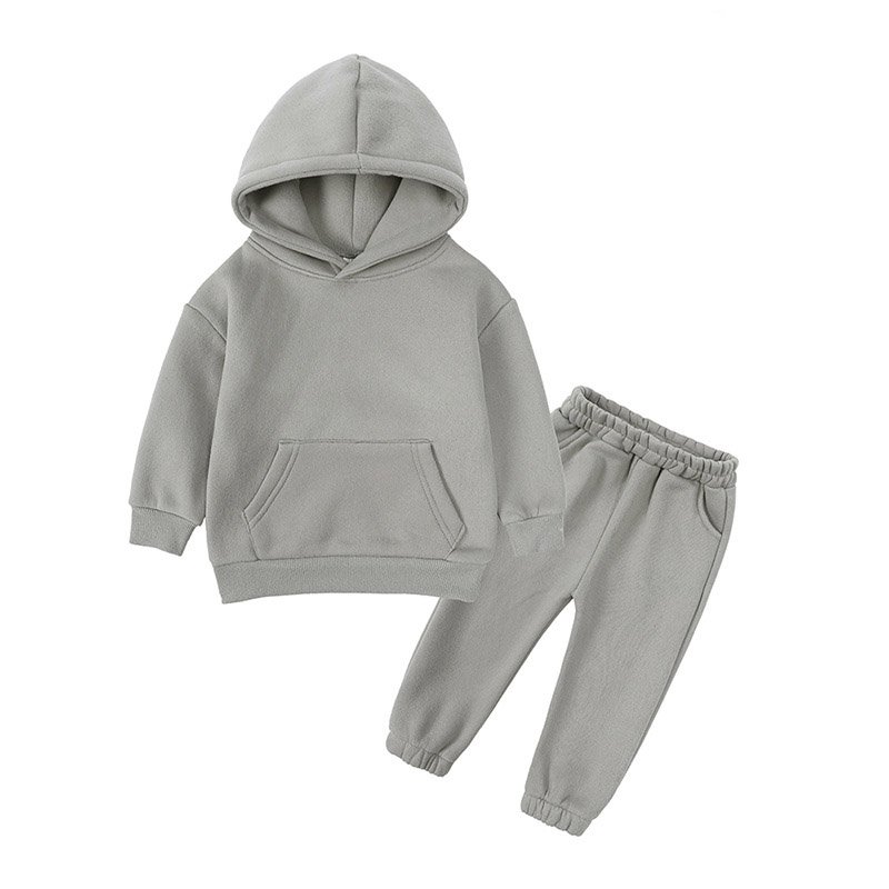 custom kids fall boutique clothing 2024 luxury kids sweatsuit sets kids boys street wear clothing sets