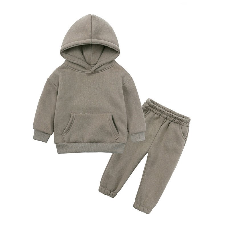 custom kids fall boutique clothing 2024 luxury kids sweatsuit sets kids boys street wear clothing sets
