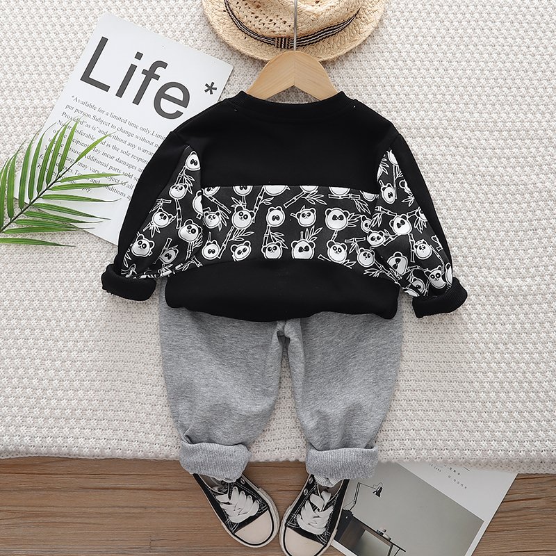 Unisex Short Sleeve Baseball Jacket for Kids Letter Print Leisure Sports Suit for Boys for Spring & Autumn Motorcycle Activities