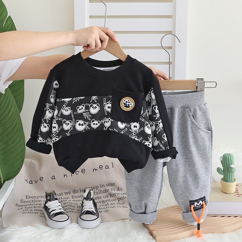 Unisex Short Sleeve Baseball Jacket for Kids Letter Print Leisure Sports Suit for Boys for Spring & Autumn Motorcycle Activities