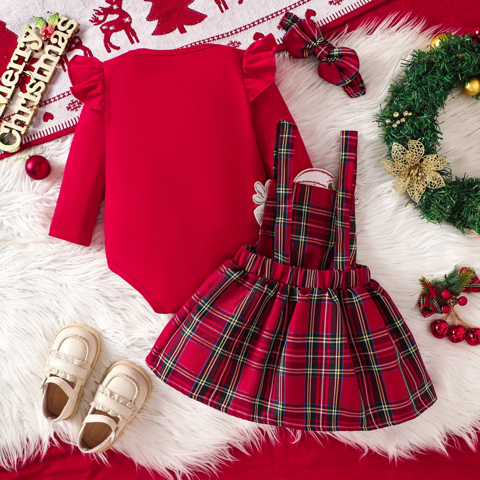 Children Christmas Clothing Girls Boys Christmas Baby Clothes Sets