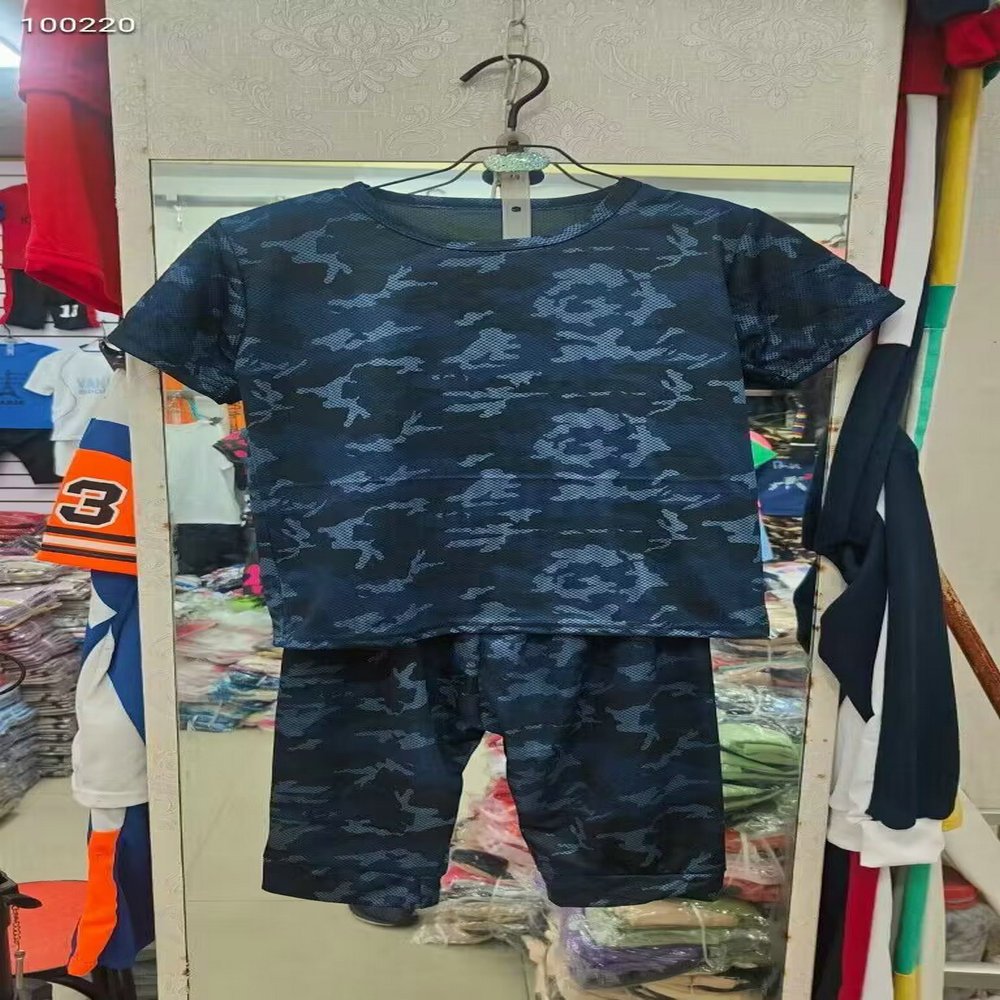 1.85 Dollar Mode HY038 Ages 3-9 Years Children's Child Wear Boy Clothes Wholesale Children's Clothing Kids Set For Boys
