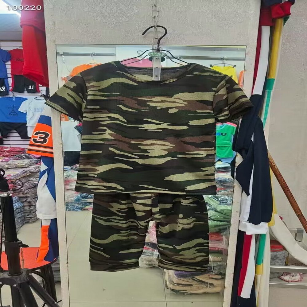 1.85 Dollar Mode HY038 Ages 3-9 Years Children's Child Wear Boy Clothes Wholesale Children's Clothing Kids Set For Boys