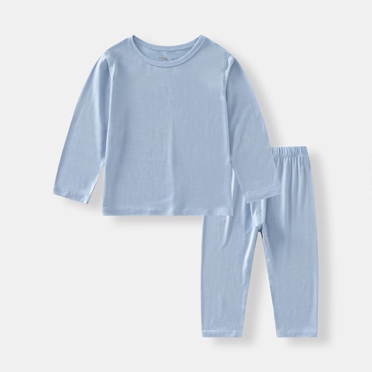Two Pieces Baby Clothes Set Boutique Bamboo Baby Clothing Sets Long Sleeves Soft Clothing Sets for Newborn Baby Boy Girl