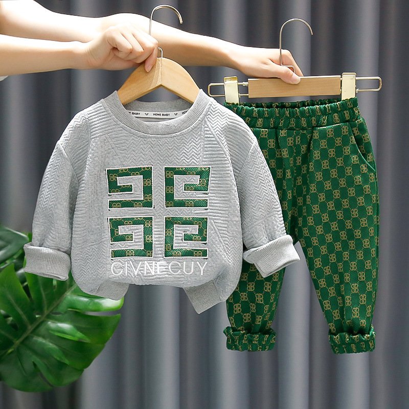 Boys Clothing Sets Winter Casual Style Toddler Boys Clothing Sets Pullover Boys Clothing Sets