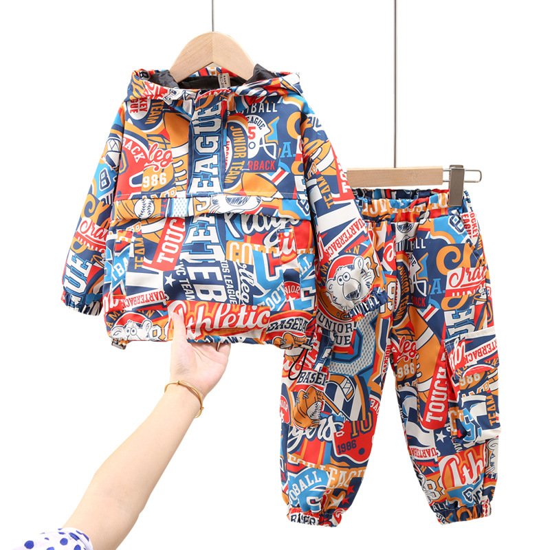 Little Boys Printed Clothes Set Baby Boy Clothes Birthday Gift Baby Boys' Clothes Sets