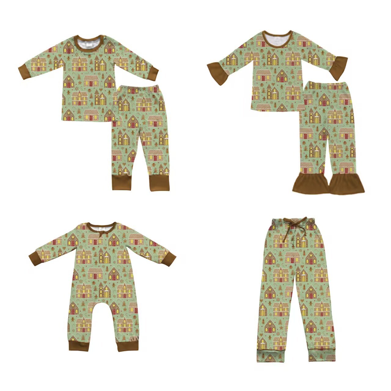 Wholesale Baby Girl Boys Christmas Outfit Kids Navy Santa Design Dress Romper Clothes Boutique Infant One-piece Clothes