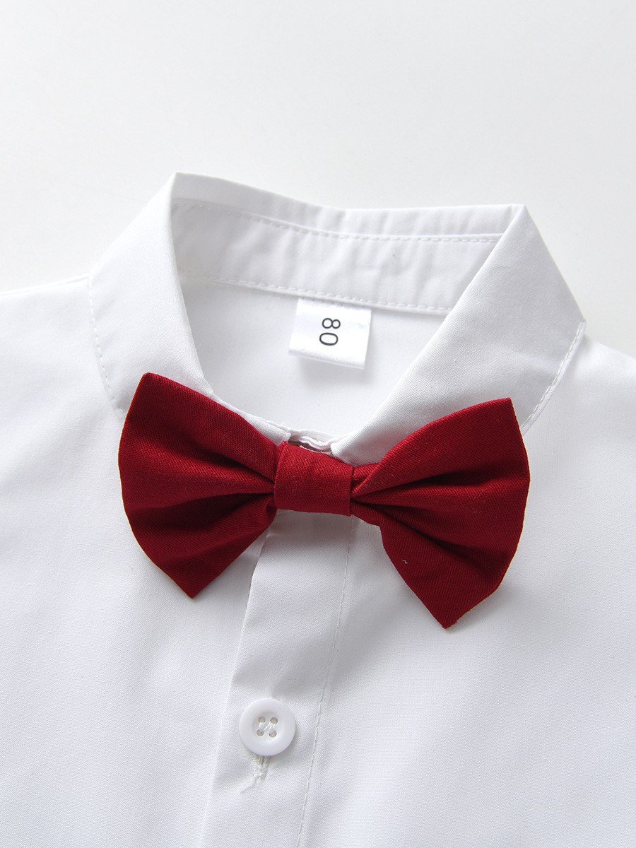 Boys New Gentleman Formal Cotton Christmas Boys Party Clothing