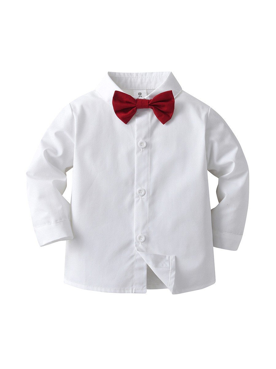 Boys New Gentleman Formal Cotton Christmas Boys Party Clothing
