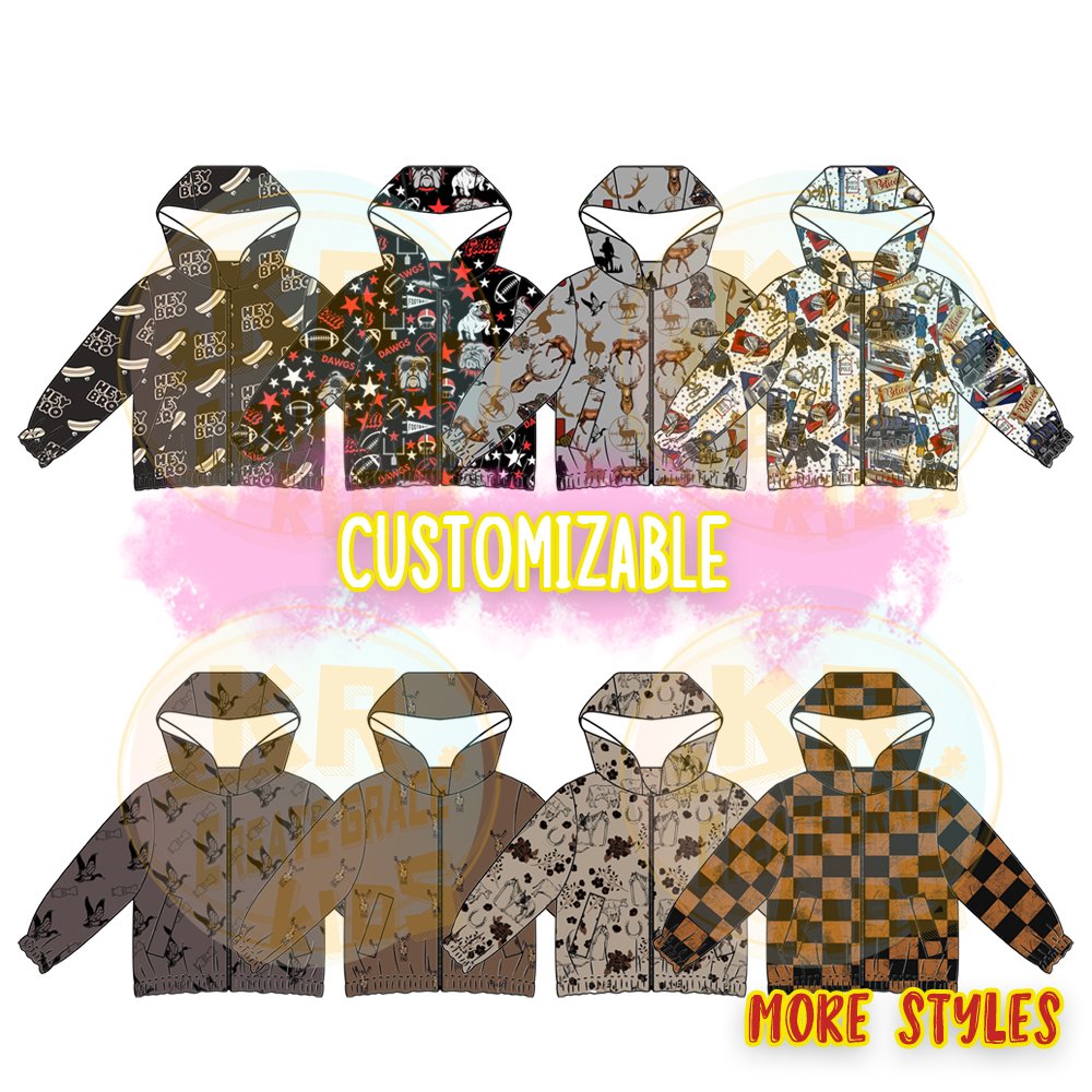 KERUI Hot Sale Cool Kids Clothing Skateboard Checkered Coat Windproof Hooded Zipper Outdoor Autumn Boys Waterproof Jacket