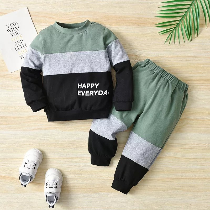 Hot Product ropa de ninos y ninas al por mayor Baby Kid Sweat Suits Casual Designer Boy Clothes