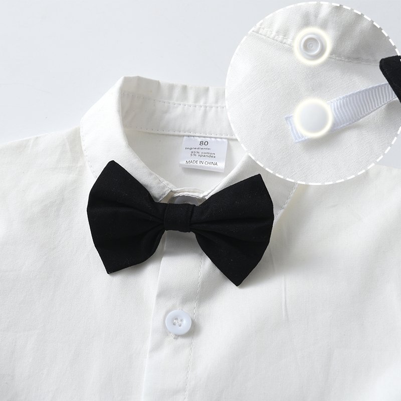 New Style Plaid Children's Formal Wear Birthday Party Three piece Gentleman Boys Set Comfortable Baby Boys Clothing Sets