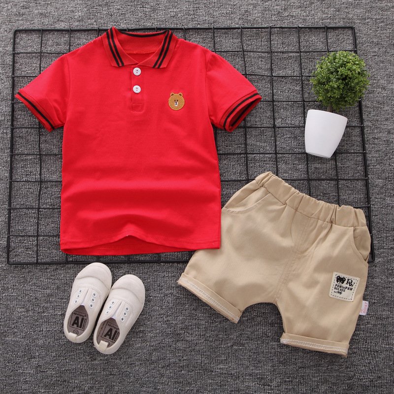 Children Clothes Summer 2 Piece Set Toddler Boy Outfit Kids Baby Boys Clothing Sets 3-4 Years