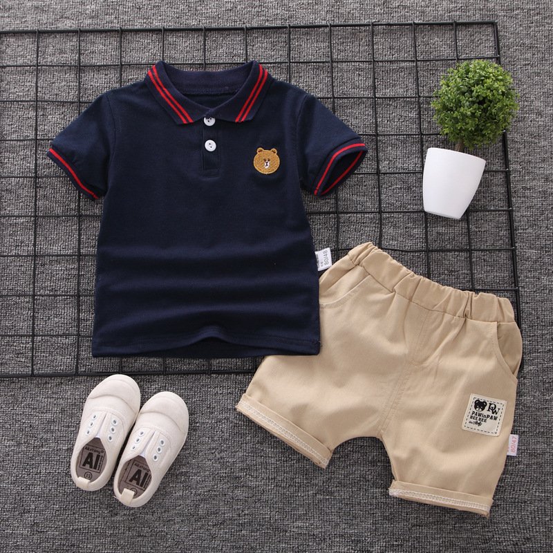 Children Clothes Summer 2 Piece Set Toddler Boy Outfit Kids Baby Boys Clothing Sets 3-4 Years