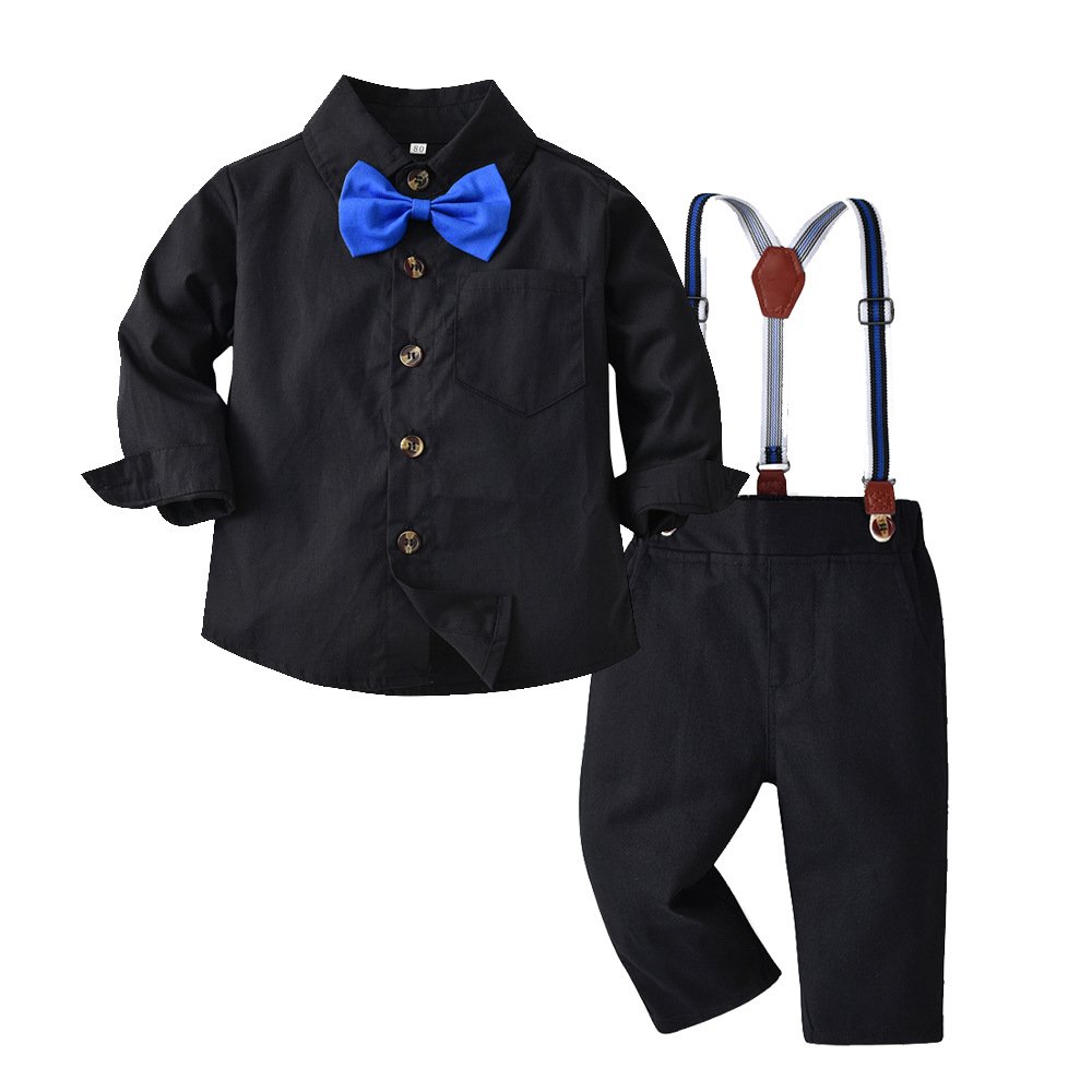 Boy Clothes Gentleman Birthday Suits Party Dress Cotton Toddler Boy Clothing Set