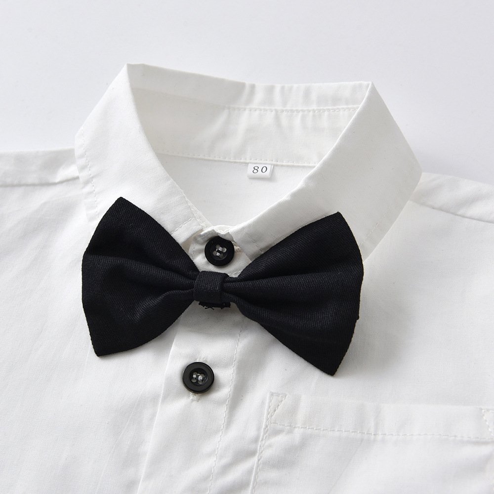 Boy Clothes Gentleman Birthday Suits Party Dress Cotton Toddler Boy Clothing Set
