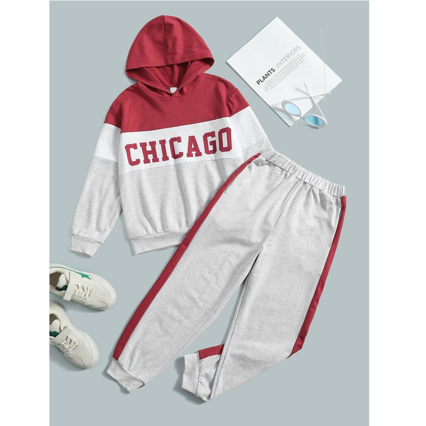 Kids hoodie and sweat pant set Track Wear sweat suit Kids Children Baby Boys Clothing Set Children's loungewear winter clothes