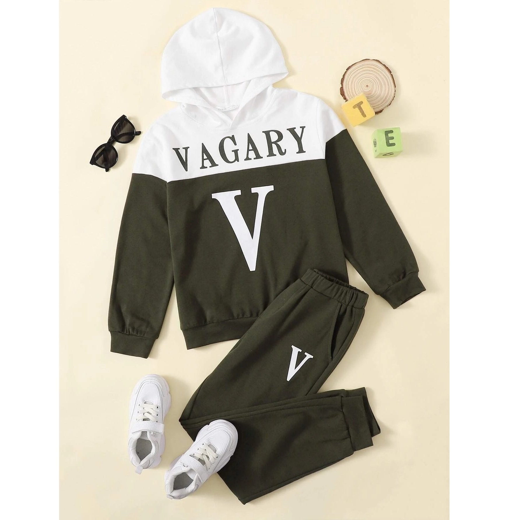 Kids hoodie and sweat pant set Track Wear sweat suit Kids Children Baby Boys Clothing Set Children's loungewear winter clothes