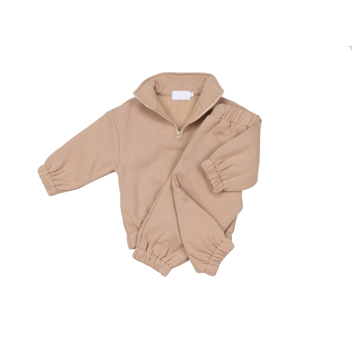 Custom Cotton Kids Sweatshirt Set Casual Kids Jogger Set Long Sleeves Baby Clothing Autumn Winter Sustainable Baby Boy Clothes