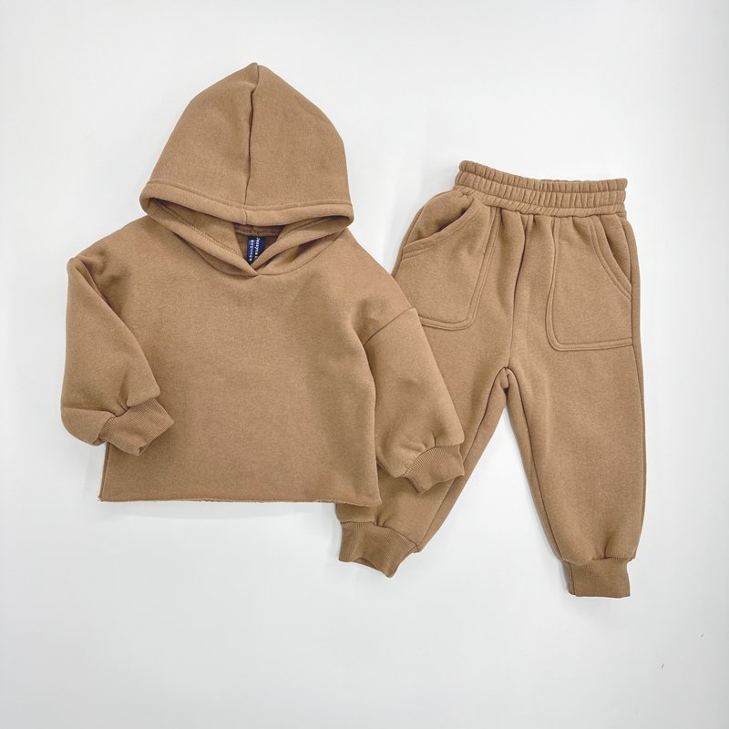 Lowest prices in days Baby Cute Clothe Sets Cartoon Fish Sweatshirt + Trousers 2pcs Suits Boys Clothing for Girl