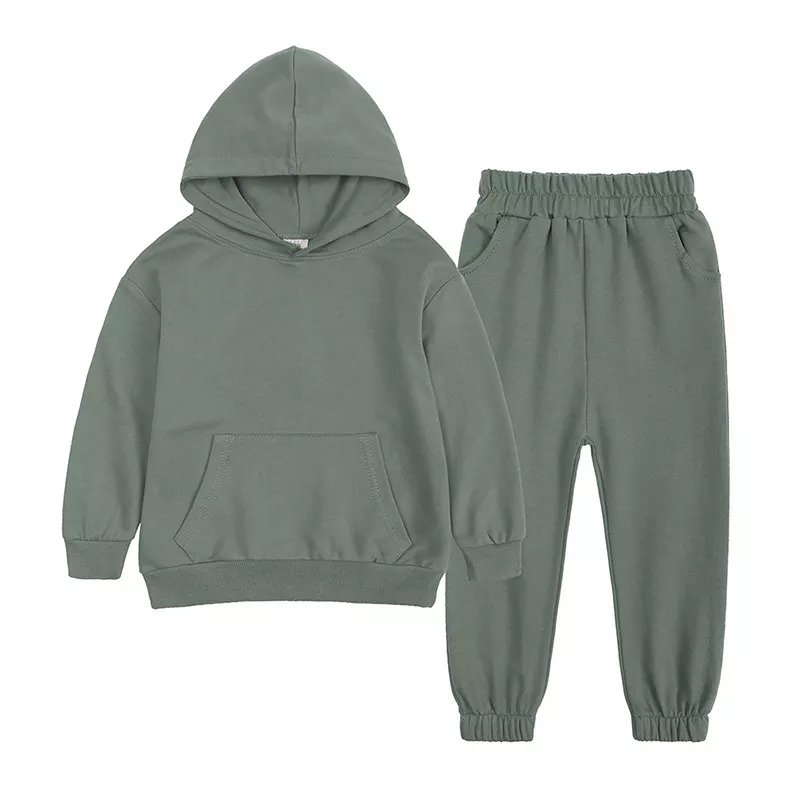 2022 wholesale Custom Label Children Sets Clothes Boy Tracksuit Sweatshirt Boys Hoodies Sets