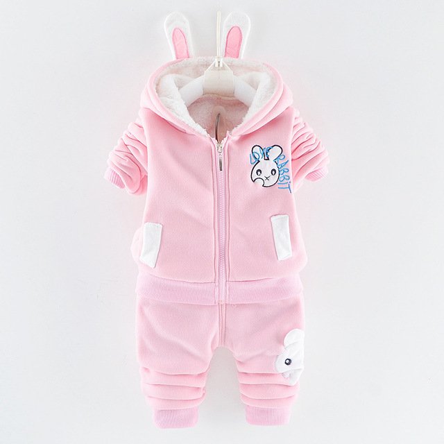 Wholesale kids boys clothing set kids winter clothing boys good quality casual style thicken hoodie pants 2pcs set