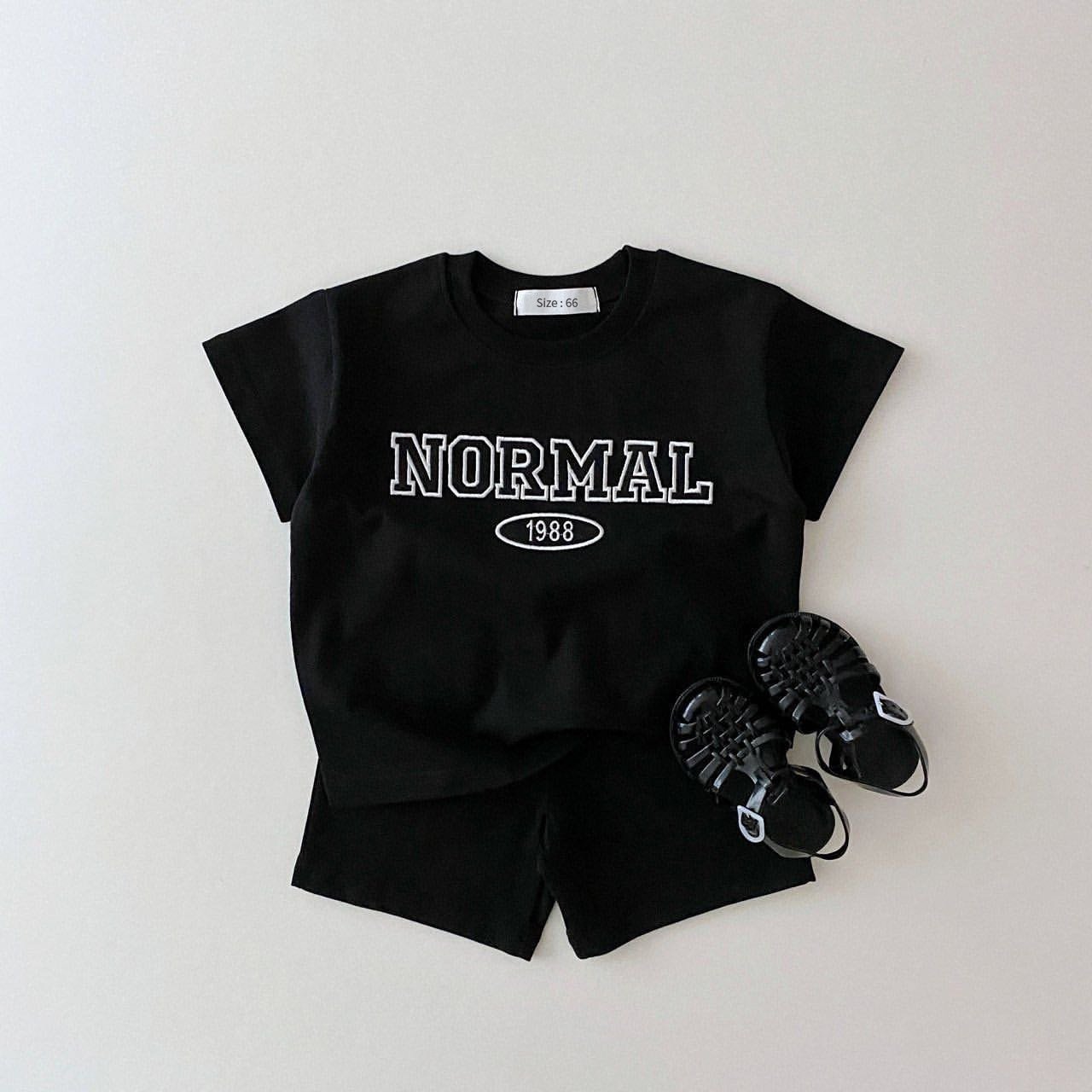 Casual Cartoon Kids Clothing Sets Summer Short Sleeve Letter Embroidery Baby Toddler Clothes Suit