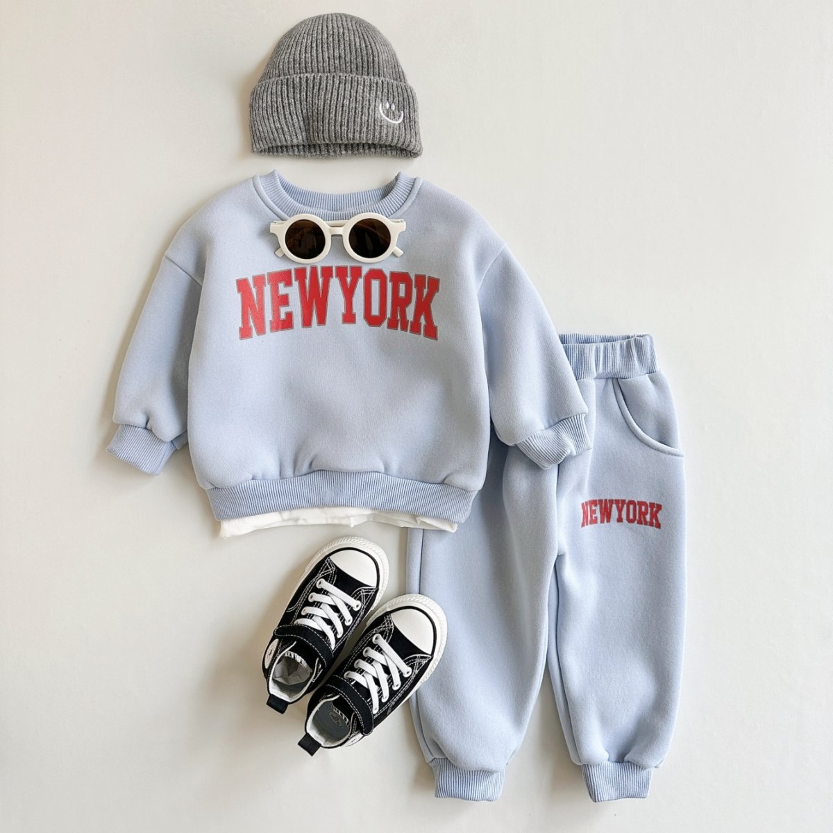 Baby Girls Boys Winter Clothes Set Letter Printing Pashm Casual Hoodie Pants Tops Tracksuit Set Children Clothing