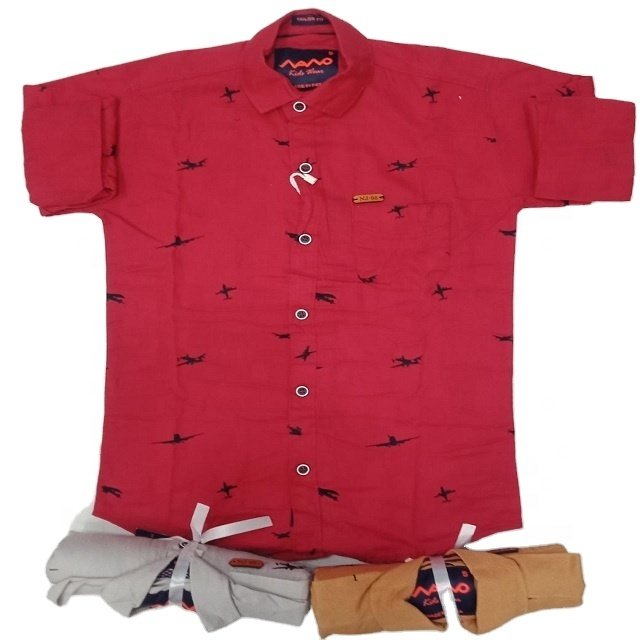 boys clothing set - best quality cotton wear shirts