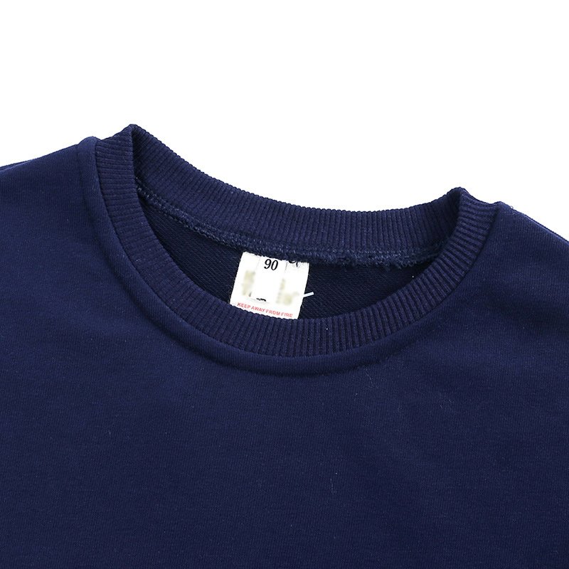Custom Bamboo Clothing Infant Boy Sweat Suit plain baby sweater suit wholesale boys clothing sets Jersey Baby Clothes Set
