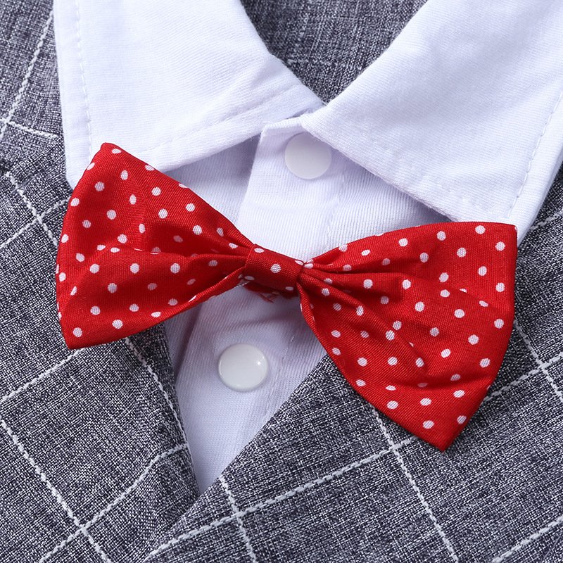 Wholesale Factory Fashion Baby Boys Summer Clothing Sets Cotton Baby Formal Suits Custom Kids Clothes Set