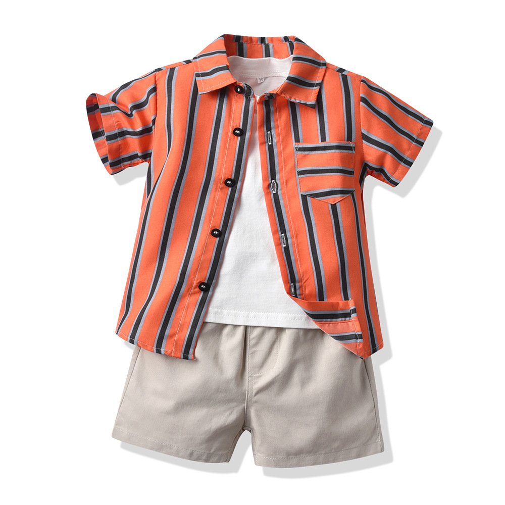 Children's Clothes Party Suit Summer Boy Clothes 3PCS Clothes Children Boy Clothing sets