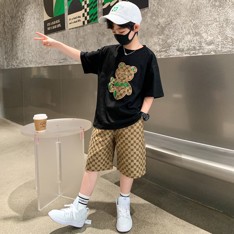Children Clothing Boy Clothes Sets Kids Wear Outfit Casual New Designer Teen Boys Clothing Sets