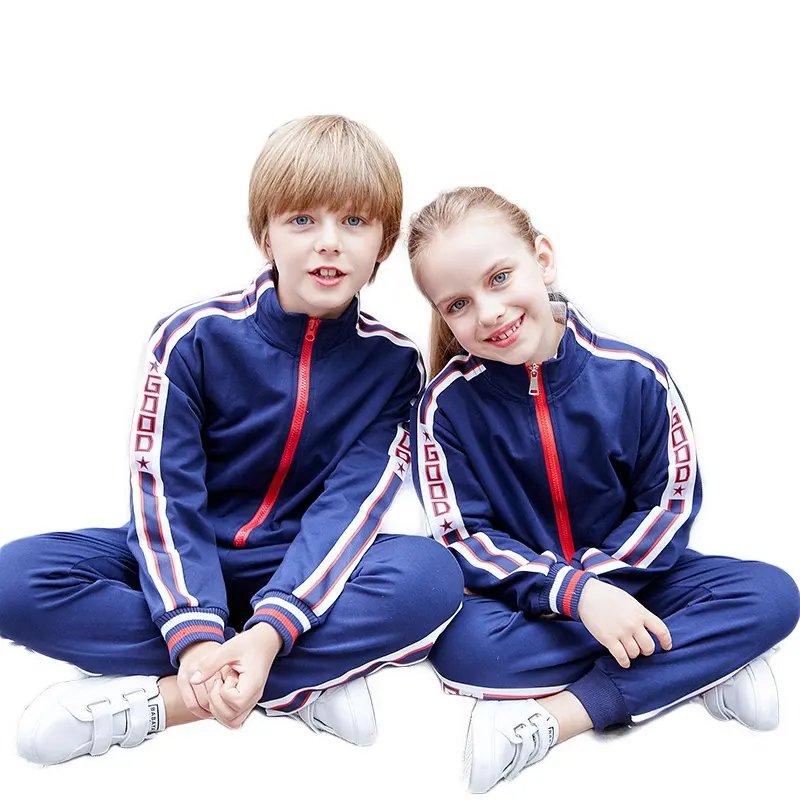 Hot Selling custom cotton Autumn boys Outdoor Jogger tracksuits
