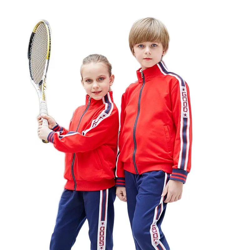 Hot Selling custom cotton Autumn boys Outdoor Jogger tracksuits