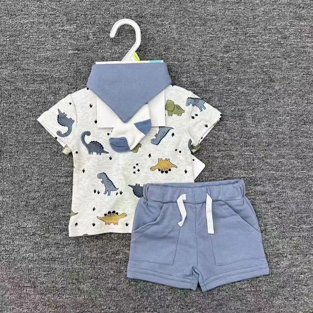 Custom Cotton Baby Kids Tracksuits Sport Clothes Set Sweatsuit And Pants Outfits Clothing Soft French Terry Kids Jogger Set