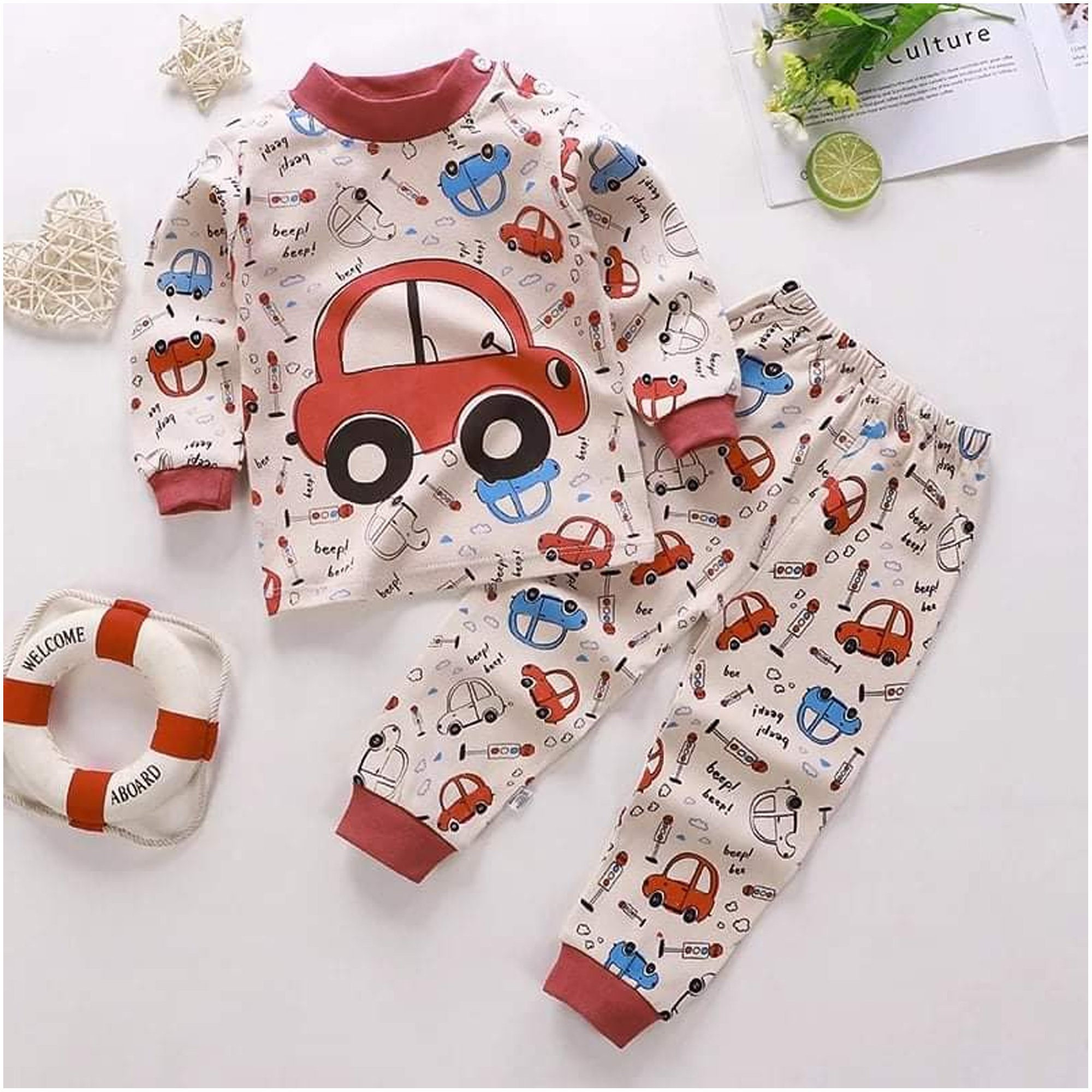 Kids Clothing Wholesale 100% Cotton Plaid Children Summer Boy 2pcs T Shirt With Pants Children's Clothing Sets From Bangladesh