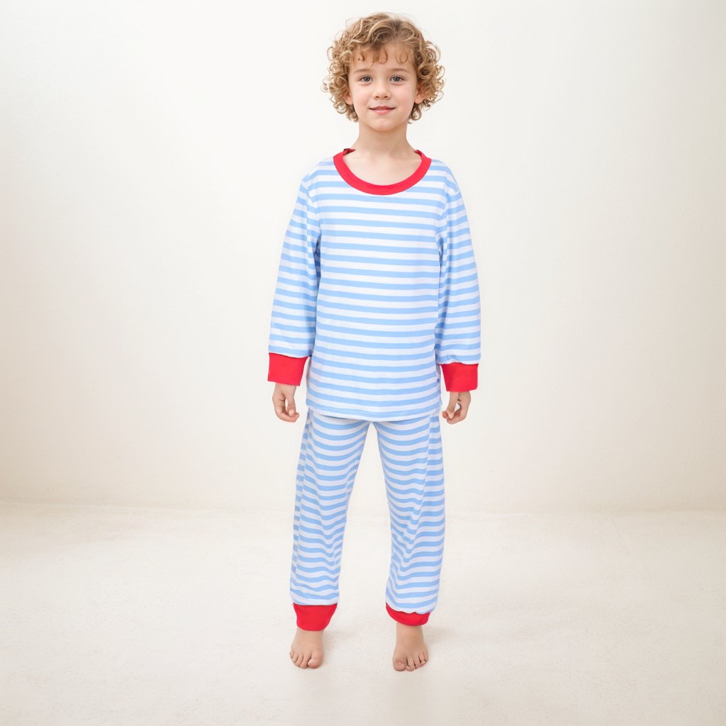 Christmas printing baby sleepwear two pieces infant pajamas boy's clothing set baby clothes