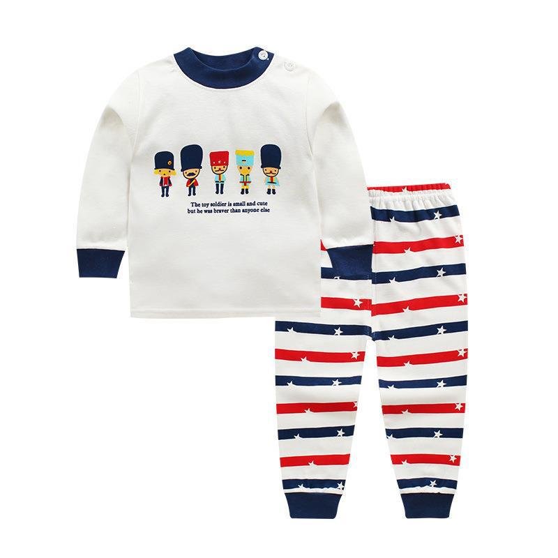 China Factory Wholesale Children Boy Winter Suit for Baby Boy Clothes Set 2pcs for Children