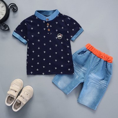 Korean Hot Selling Kids Clothes Set 1 to 4 years Baby Boy Set Clothing Baby Set