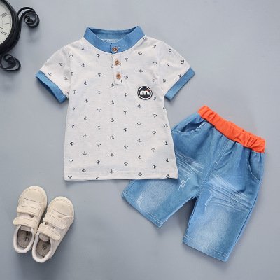 Korean Hot Selling Kids Clothes Set 1 to 4 years Baby Boy Set Clothing Baby Set