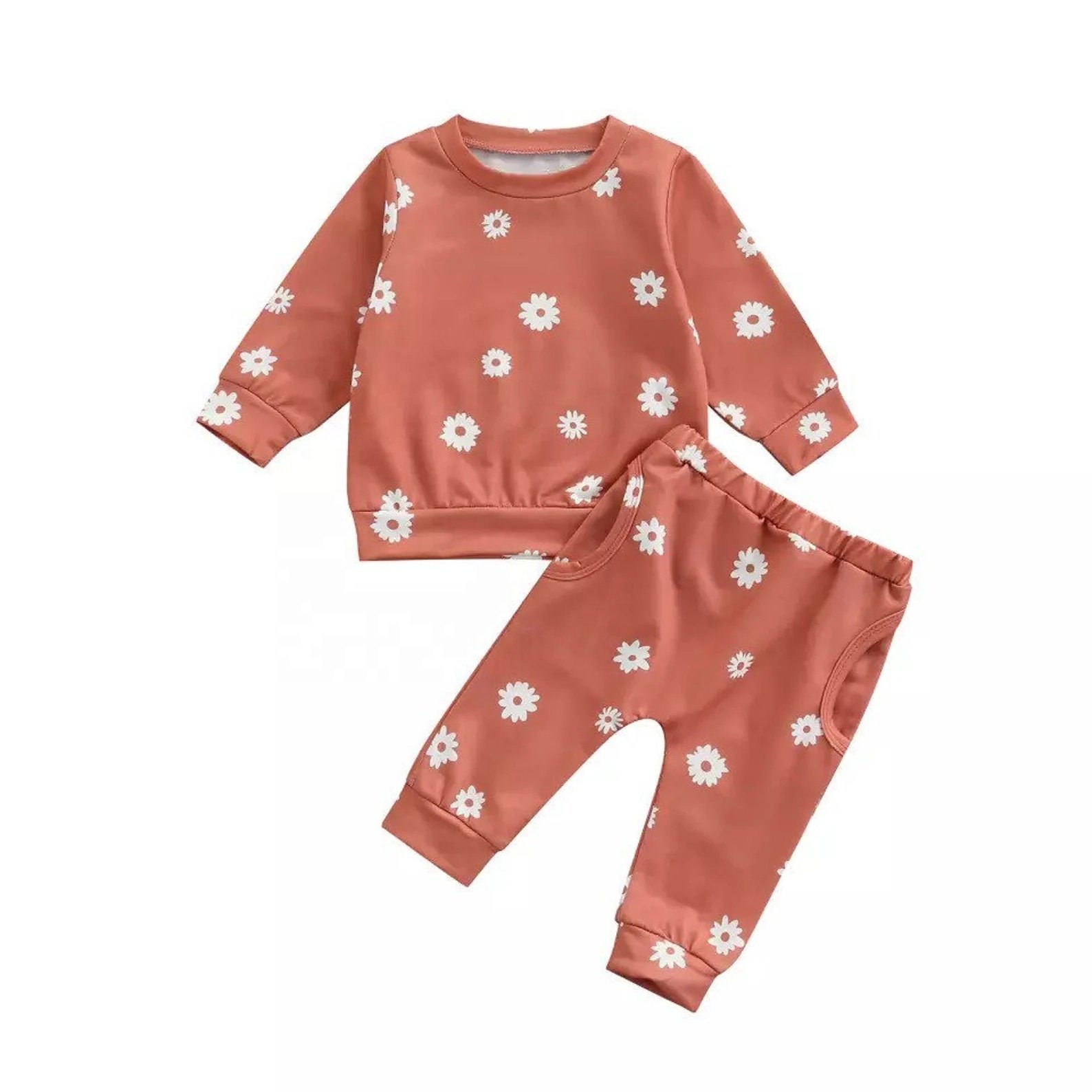 Babies Wear Long Sleeve Sweatshirt Harem Pants Toddler Baby Boy Girl Autumn Outfit for 0-4 Years Casual Clothing Set