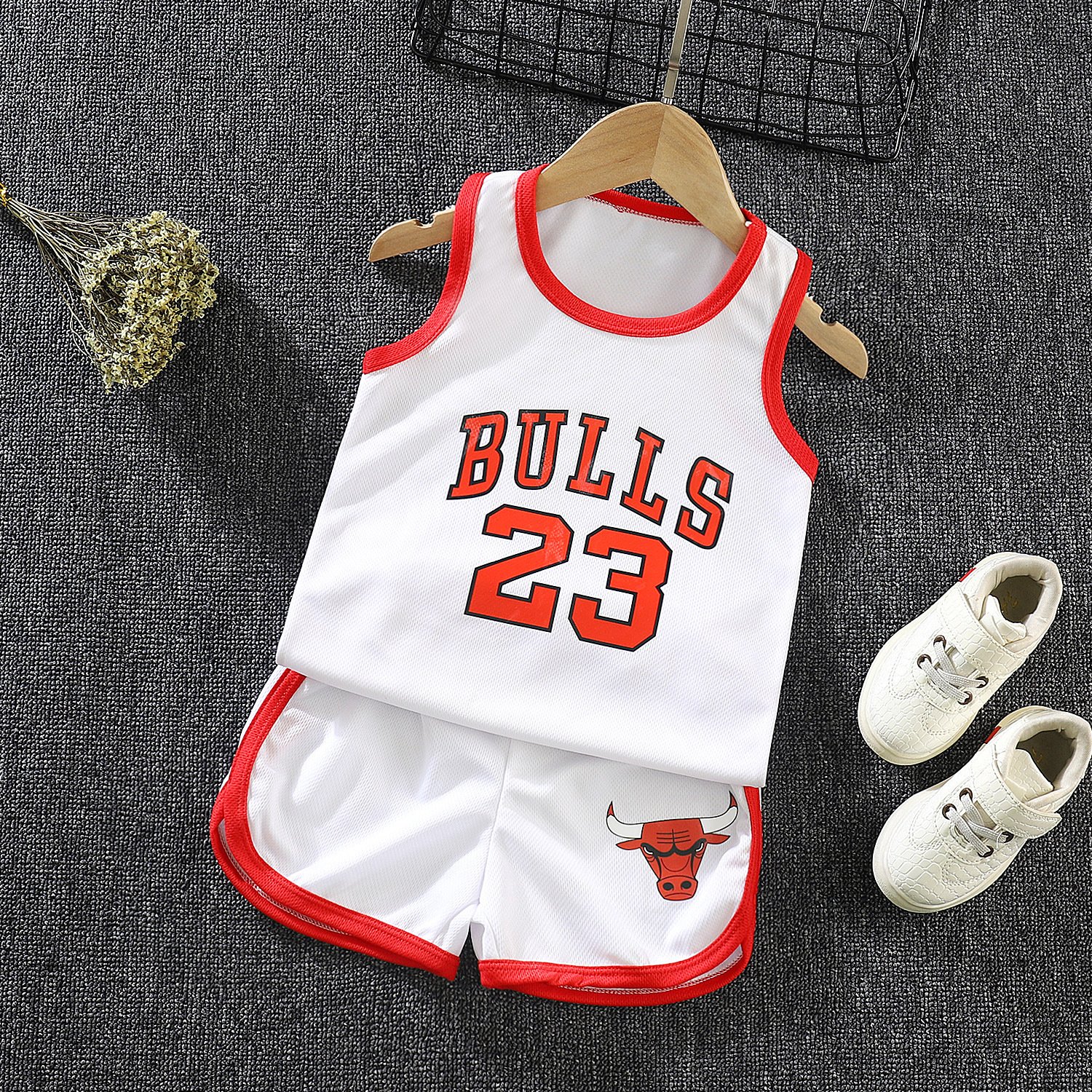 2024 New Design Kids Boys Summer basketball Uniform Quality Children sports Wear Baby Clothing Sets
