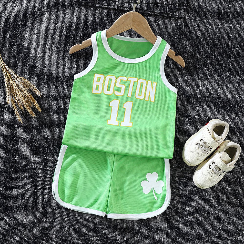 2024 New Design Kids Boys Summer basketball Uniform Quality Children sports Wear Baby Clothing Sets