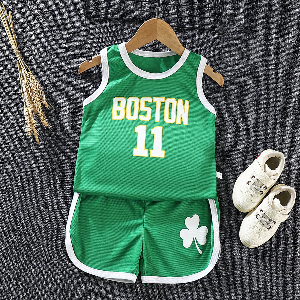2024 New Design Kids Boys Summer basketball Uniform Quality Children sports Wear Baby Clothing Sets