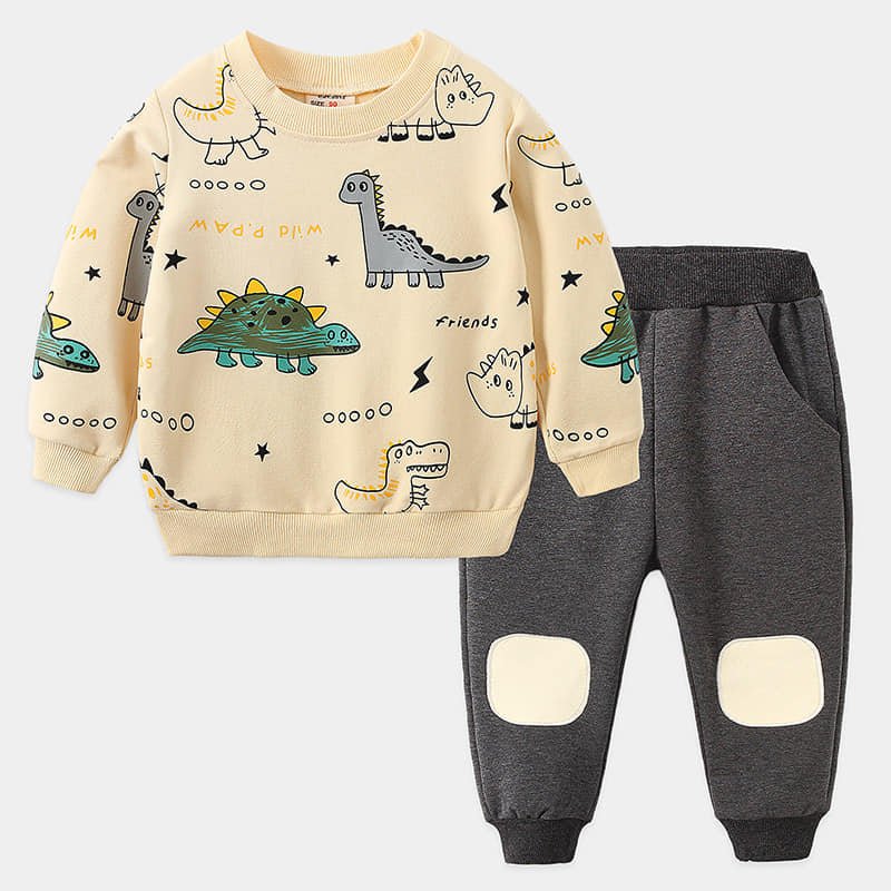 Toddler Baby Boy Clothing Sets Long Sleeve Tops and Pants Kids Autumn and Winter Outfits best price for USA/ UK market