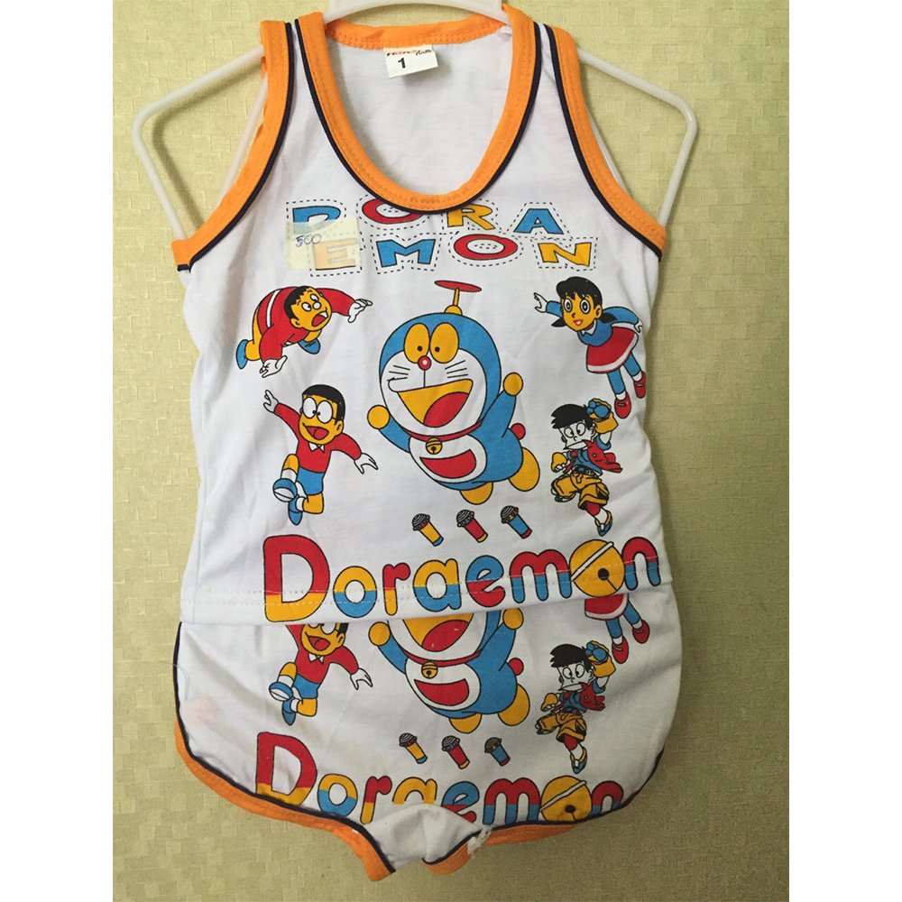 New Cotton Children Baby Short Sleeve 2-pcs Set Boy's Girls Summer Clothes Boys Sets Kids T-shirt Cartoon Clothing Set