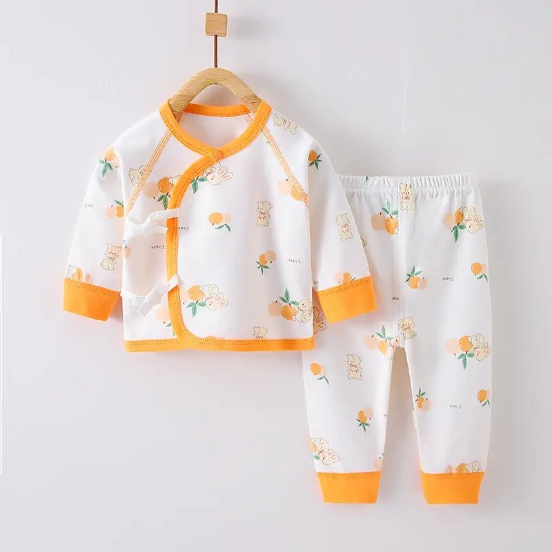 Wholesale Hot Sale 100% Cotton Baby Girl Clothes Boys Clothing Sets