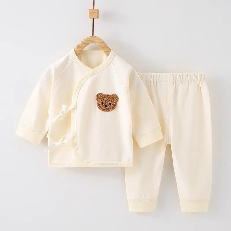 Wholesale Hot Sale 100% Cotton Baby Girl Clothes Boys Clothing Sets